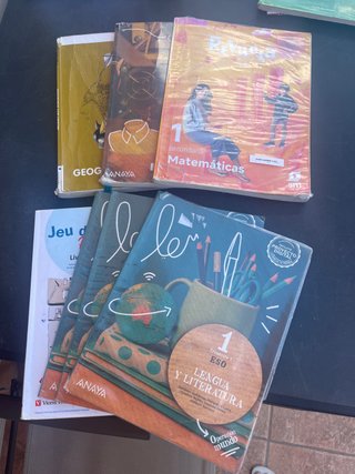 Libros 1 ESO Instituto Maestro Haedo
