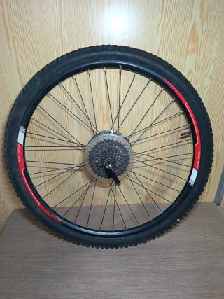 Rueda Trasera y delantera MTB 26 con Disco