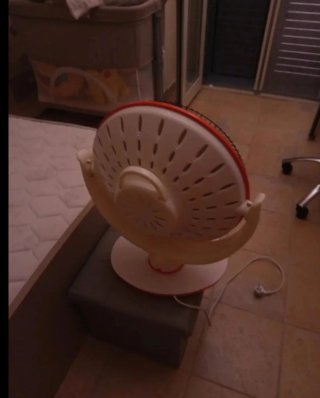 Ventilatore DCG Arancione Bianco