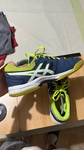 Zapatillas Asics Gel Padel Pro Azul/Verde