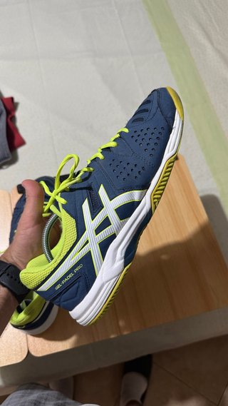 Zapatillas Asics Gel Padel Pro Azul/Verde