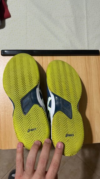Zapatillas Asics Gel Padel Pro Azul/Verde