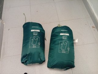 2 Sacos de Dormir Quechua BASIC Verdes Uno 12€