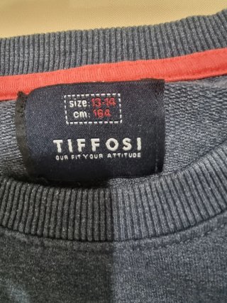 Conjunto de camisolas sweatshirt da marca tiffosi.