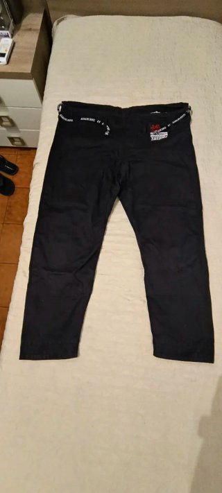 Set Gi BJJ Tatami Uomo Nero