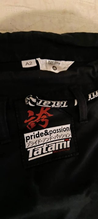 Set Gi BJJ Tatami Uomo Nero
