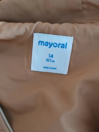 Chubasquero Mayoral Marrón Talla 14 años