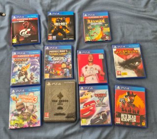 Lote de 10 Juegos PS4 También venta individual