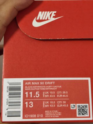T45,5 Nike Air Max 90 Drift