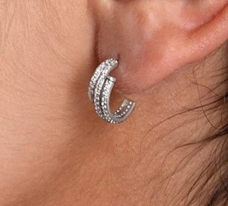 Pendientes Aro Plata