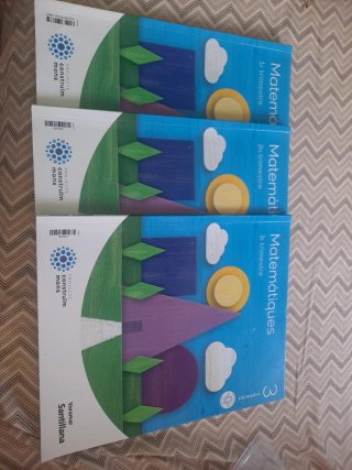 Libros de mates de 3 de primaria