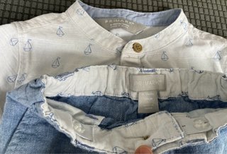 Conjunto Primark Lino Bebé 6 Meses