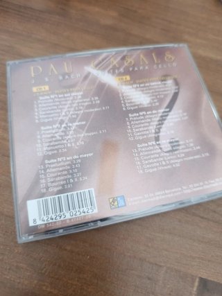 CD 3  Pau Casals - Bach Suites Cello