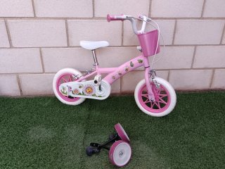 Bicicleta infantil rosa 14 pulgadas