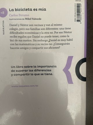 La bicicleta es mía