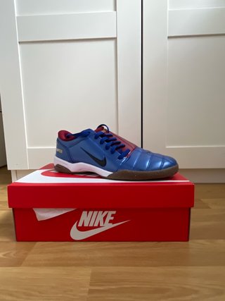 Zapatillas Nike Futbol Sala Azul/Rojo