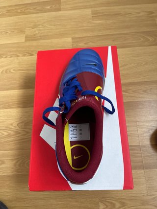 Zapatillas Nike Futbol Sala Azul/Rojo