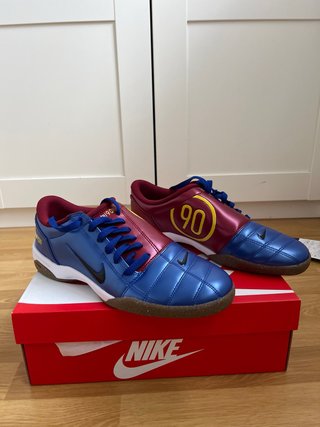 Zapatillas Nike Futbol Sala Azul/Rojo