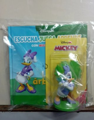 Libro Disney Jr. Mickey y Figura Daisy