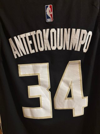 Camiseta Giannis Antetokounmpo Bucks 34