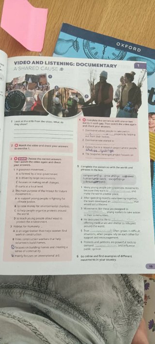 Libro idiomatic workbook. 2 Bachillerato.