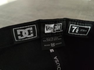 Gorra DC Shoes Negra Talla 7 1/8 57,8cm