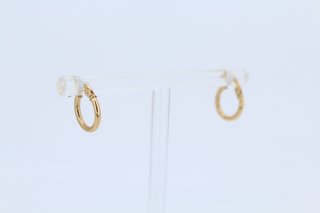 Pendientes Aro Bebé Niña Oro 18K.Ref:043-04-00168.