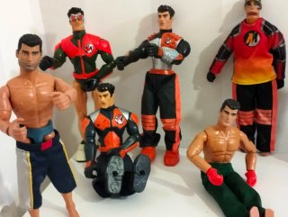 Lote de figuras Action Man