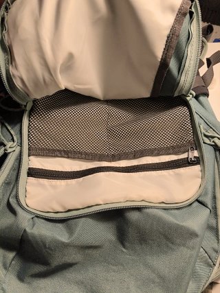 Mochila Quechua y Blinker térmica