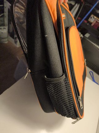 Mochila Quechua y Blinker térmica