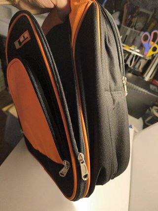 Mochila Quechua y Blinker térmica
