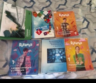 Libros 1 Bachillerato en muy buen estado. 100€