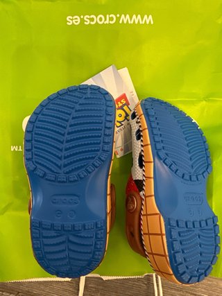 Crocs Toy Story Woody Talla 24-25 Nuevas