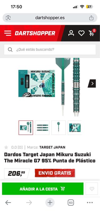 Dardos Mikuru Suzuki The Miracle