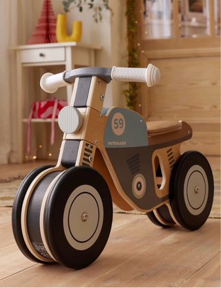 Andador moto madera