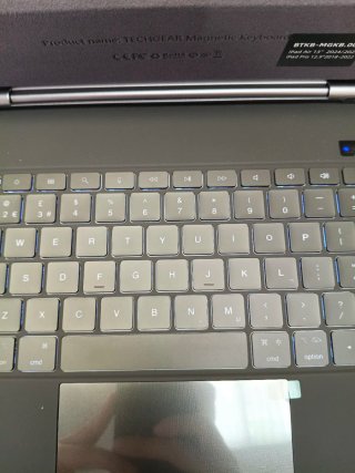 Funda Teclado Dracool iPad Air 13 M2/M3