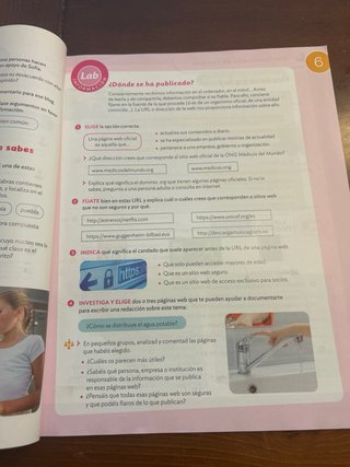 Libro lengua castellana Santillana 6to primaria