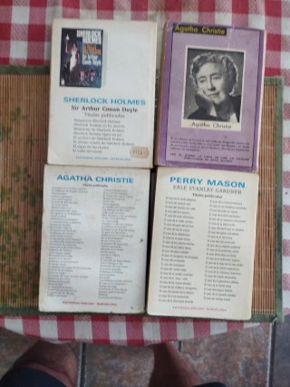 Lote 8 Libros Agatha Christie