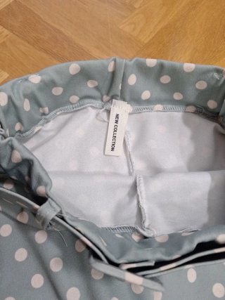 Pantalón ancho verano lunares mujer