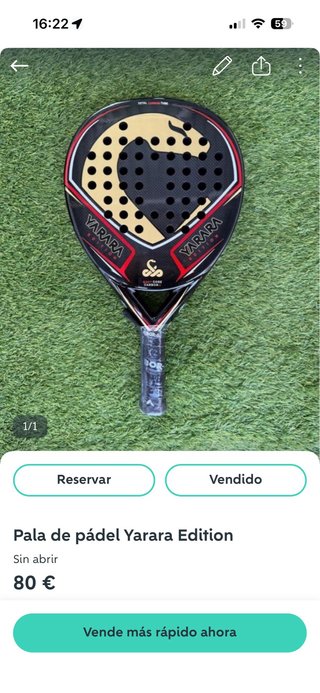 Pala de pádel Yarara Edition