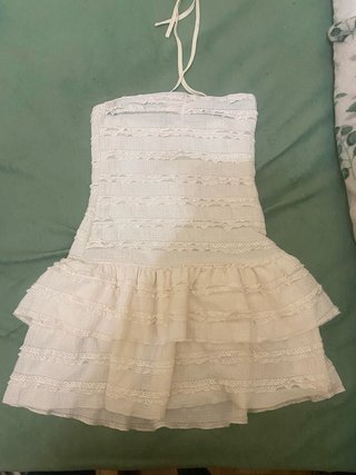 Vestido de color albaricoque , sin estrenar