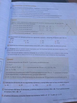 Matemáticas 1 secundaria Revuela