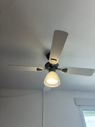 Ventilador de techo con luz y mando