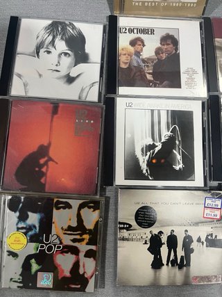 Discografía U2 - CDs Varios Álbumes de segunda mano por 35 EUR en