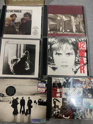 Discografía U2 - CDs Varios Álbumes de segunda mano por 35 EUR en
