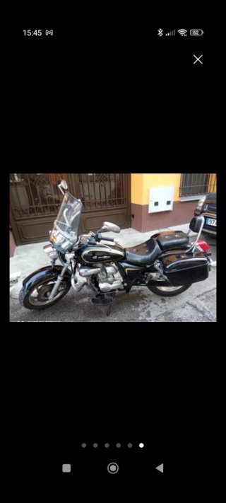 Moto Kenrod 125 cc Cruiser Negra y Dorada