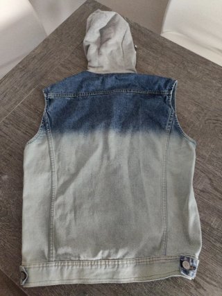 Chaleco Vaquero Jack & Jones con Capucha Talla M