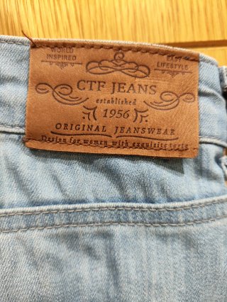 Cortefiel Jeans Rectos Cintura Alta Azul