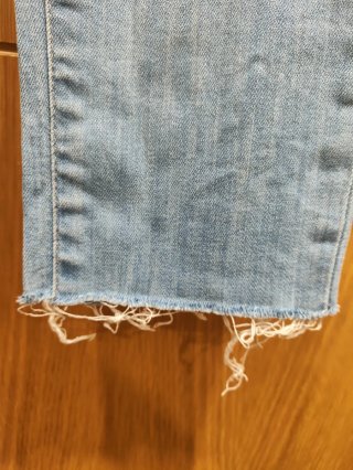 Cortefiel Jeans Rectos Cintura Alta Azul