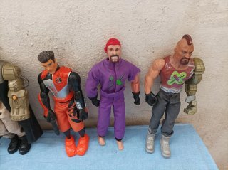 Lote 13 Figuras Acción Articuladas.  Marca Asbro.